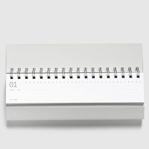 Cloth & Paper Dec Intention Box Item | 2026 Spiral Desk Calendar